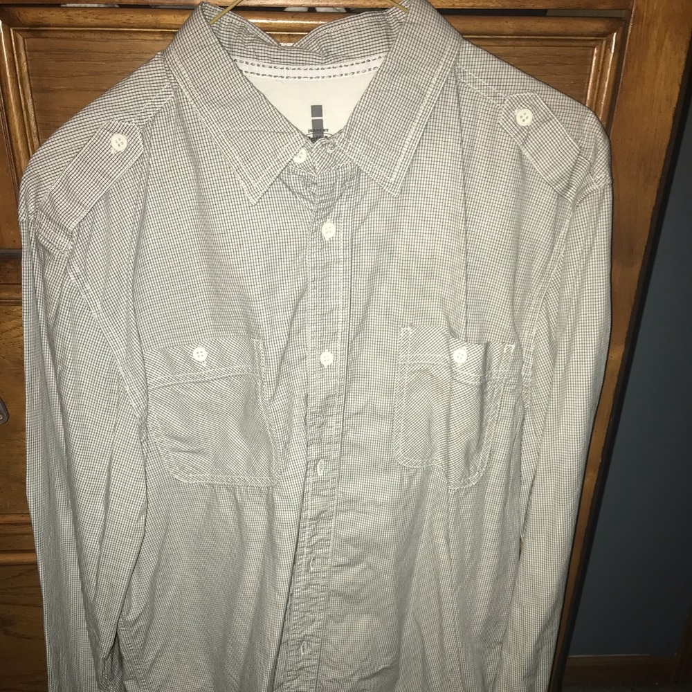 Jeans By Buffalo Long Sleeve Stripped Button Down